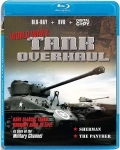WWII Tank Overhaul (Blu-ray + DVD) Sherman, The Panther NEW - Picture 1 of 1