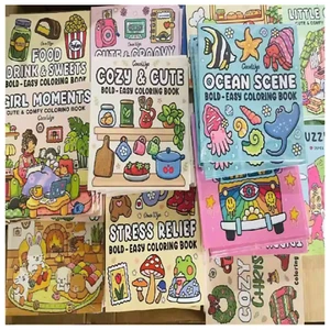 Bundle Pack bold and easy Colouring Books for Colouring Book for Kids for girls - Picture 1 of 19