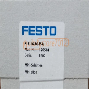 1PCS NEW FESTO SLF-16-40-P-A 170514 pneumatic slide - Picture 1 of 5