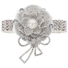 Strass-Handgelenk-Corsage Kristall-Armband Braut-Armband