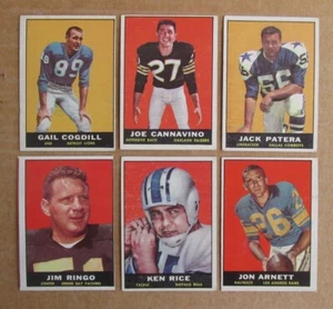 1961 TOPPS FOOTBALL CARD SINGLES COMPLETE YOUR SET PICK CHOOSE UPDATED 10/26 - Picture 1 of 358