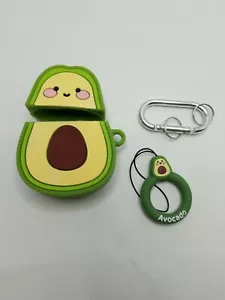 Avacado Earphone 3d Cartoon Case For Air Pod Pro With Keychain - Picture 1 of 3