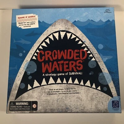 Crowded Waters Board Game: A Strategy Game of Survival By: Educational Insights - Image 1 of 4