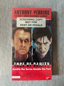 Edge Of Sanity VHS Anthony Perkins Horror Suspense Thriller \Uncensored【Sealed】 - Picture 1 of 7