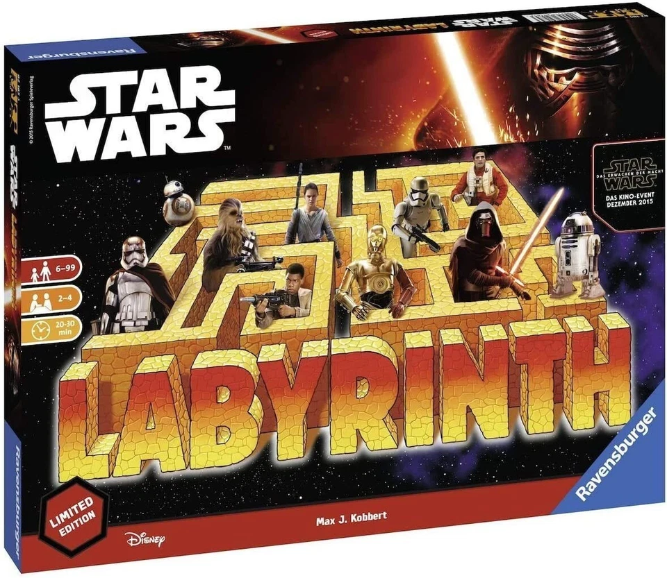 Ravensburger Jeu Labyrinthe Star wars - NEUF !!! - Photo 1/1