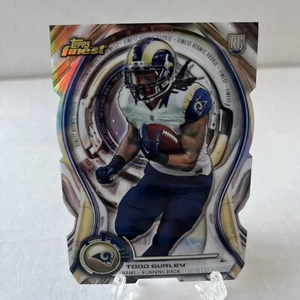 Todd Gurley 2015 Topps Finest Atomic Refractor Rookie RC Card St. Louis Rams - Picture 1 of 2