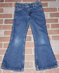 Vintage Levi's Dead Stock Low Rise Flare 514 Size 10 Regular - Picture 1 of 8