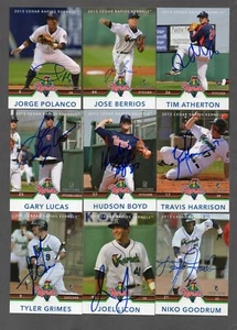 2013 Cedar Rapids Kernels Team Set Partial Signed 19/31 Berrios Polanco Buxton - Picture 1 of 3