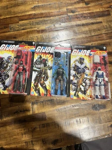 Gi Joe Classified Series Cobra Eel,snow Serpent,beach Head - Picture 1 of 11