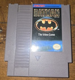Batman: The Video Game (Nintendo Entertainment System, 1990) NES Game Aut&eacute;ntico 