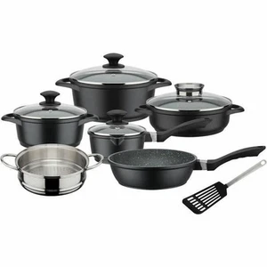 Batería de Cocina GSW Negro noir 10 Piezas - Imagen 1 de 6