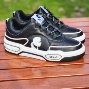 Zapatos deportivos para mujer Karl Lagerfeld Paris cómodos de moda negros talla 8,5 EU 39 - Imagen 1 de 9