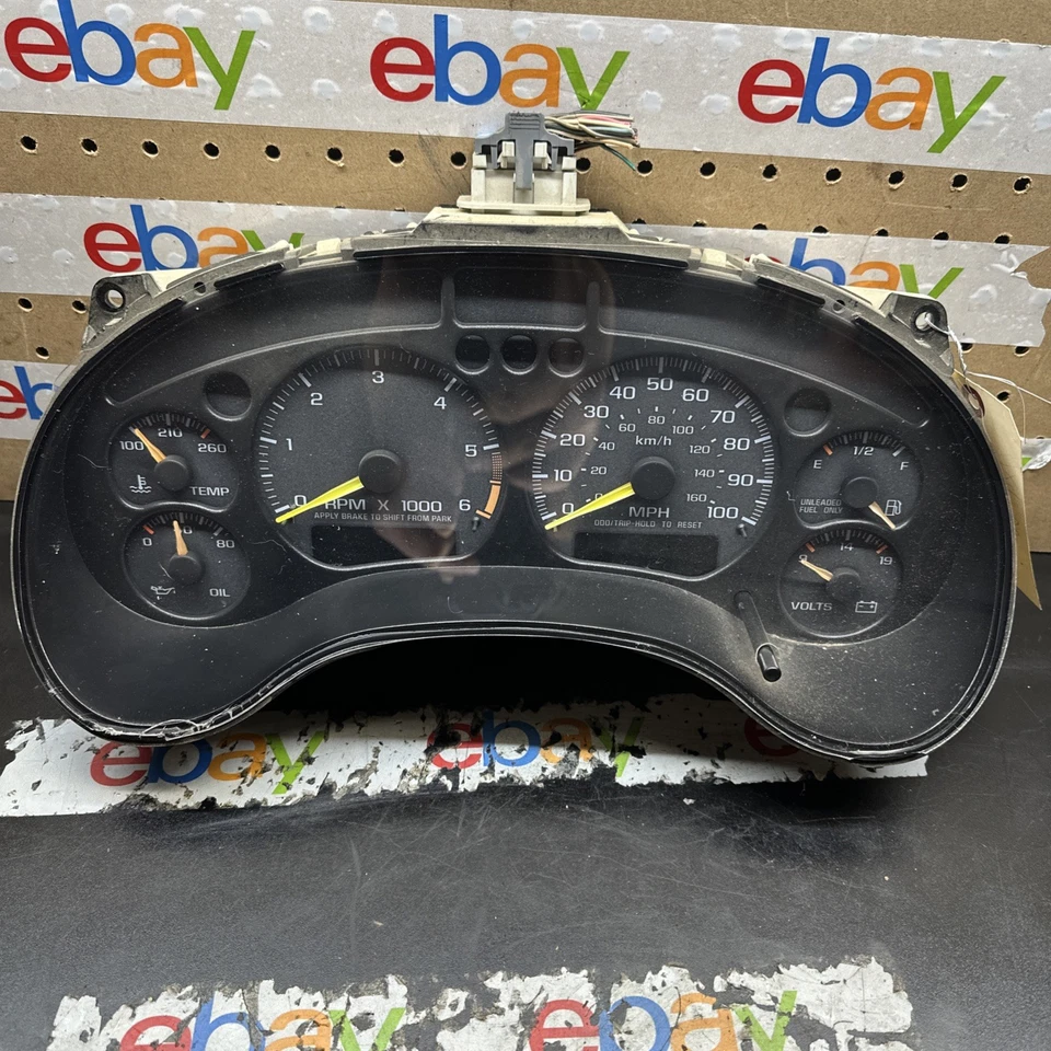 Chevrolet Chevy S-10 1999 cuadro de instrumentos velocímetro fabricante de equipos originales Foto 1 de 4