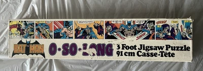 Rompecabezas Batman O-So-Long 3 pies en caja original-FALTA 1 pieza Foto 1 de 4