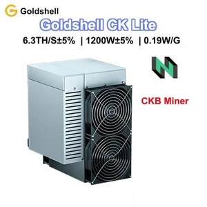 New Goldshell CK Lite CKB Miner 6.3Th/s 1200W 0.19W/G (Nervos) ASIC Mining - Picture 1 of 3