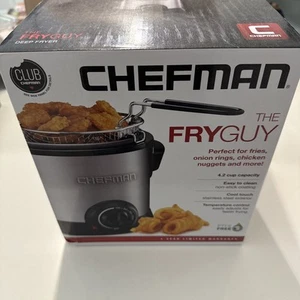 Chefman Fry Guy Deep Fryer Kitchen RJ07-M-SS 4.2 Cup Fries New - Picture 1 of 7