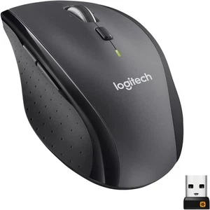 Logitech M705 Marathon Kabellose Maus, 2,4 GHz mit USB-Unifying-Empfänger, 1000 - Bild 1 von 9