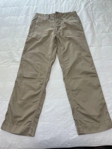 The REAL McCOY'S Chino Pants M Cotton Work Beige Men Used JAPAN - Picture 1 of 8