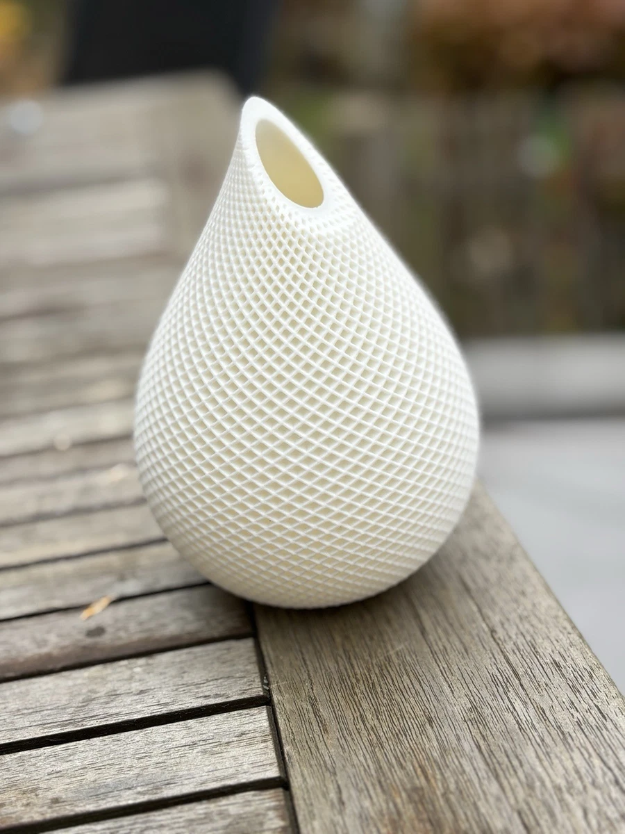 Decorspace Runde Vase Madeira Luxy – Kunststoff-Vase Für Innen & Außen, 18 Cm, Farbecht Und Recyclebar