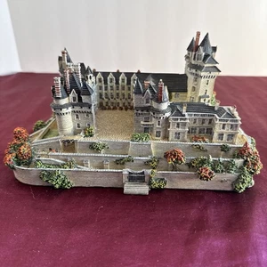 The Danbury Mint Usse Castle France Enchanted Castles of Europe Loire Valley 9x6 - Picture 1 of 17