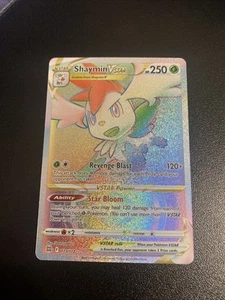 Shaymin VSTAR 173/172 Rainbow Secret Rare 2022 Pokemon Brilliant Stars NM - Picture 1 of 2