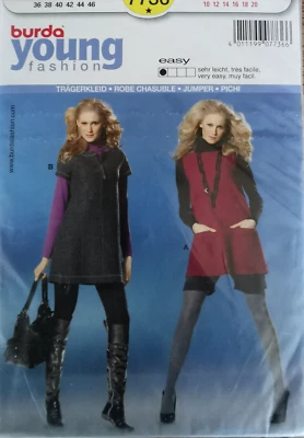 7736 PATRON BURDA CREATIONS  CHASUBLE POP  38 au 48 - Photo 1/2