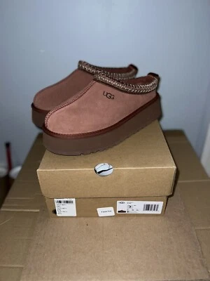 Zapatilla UGG Tazz Red Jaspe Plataforma Mujer - Talla 7W - En Mano - Envío Rápido Foto 1 de 4