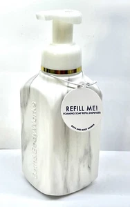 ✨BATH & BODY WORKS WHITE MARBLE GENTLE FOAMING HAND SOAP DISPENSER HOLDER✨ - Picture 1 of 1