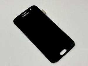 Samsung Galaxy S7 SM-G930 LCD Screen Display Digitizer Black Damaged Cracked - Picture 1 of 2