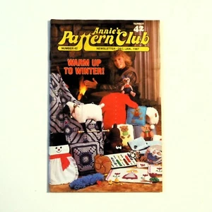 Annie's Pattern Club Häkelanleitungenbuch Nr. 42 Dez-Jan 1987 - Bild 1 von 2