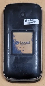 Alcatel OneTouch Retro 2017B - Black and Silver ( Boost Mobile ) Flip Cell Phone - Picture 1 of 5