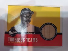 Willie Stargell 2001 Upper Deck Vintage Timeless Teams Bat card