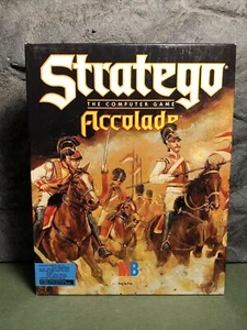 Stratego | The Computer Game | IBM PC & Tandy | Accolade | 1990 | Milton Bradley - Picture 1 of 12