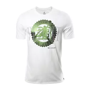 T-shirt uomo Jordan manica corta "Banconota Pure Money Bank" moda 844290 100 - Foto 1 di 4