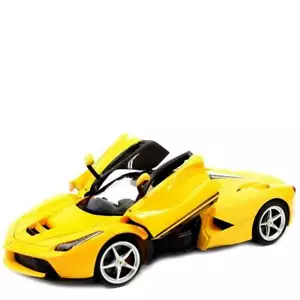 1:14 RC Licensed LaFerrari Model RTR W/ Open Doors YELLOW Lights Exotic R/C - Picture 1 of 6