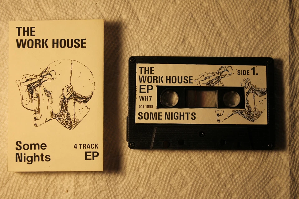 The Work House - Some Nights EP UK private cassette 1988 TESTED - Image 1 of 1