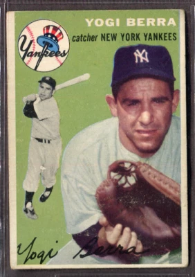 1954 Topps Set-Break #50 Yogi Berra en muy buen estado-en muy buen estado *Jaysace* Foto 1 de 2