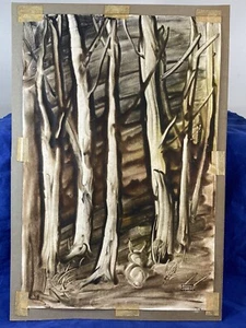 Vintage Watercolor on Paper ~ LOUISE DAVIES WEBBER 1893-1988, Augusta, ME - Imagen 1 de 8