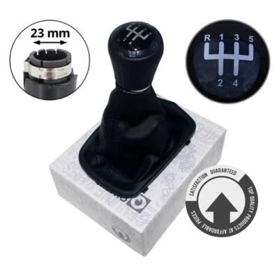 OEM SCHALTKNAUF + SCHALTSACK SCHALTMANSCHETTE FÜR AUDI A3 8L 1.6 (96-00) 5 GANG - Bild 1 von 4