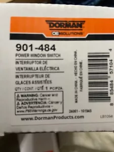 Dorman 901-484 Front Driver Side Door Window Switch for Select Dodge Models - Picture 1 of 1