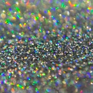 Silver Holographic Rainbow Glitter - Picture 1 of 3