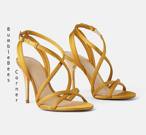Las mejores ofertas en Tacones Zara amarillo para De mujer | eBay
