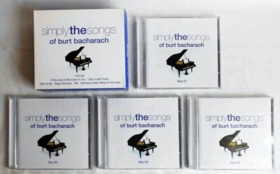 4CD Box Simply The Songs Of Burt Bacharach (Union Square) 2008 - Bild 1 von 2