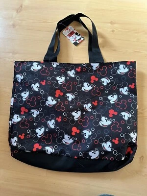 Disney Mickey Mouse Large Shopping Tote  Beach Bag Shoulder Bag - Image 1 of 4