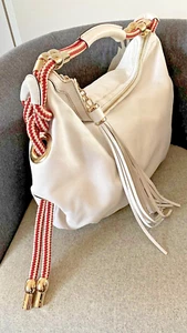 Gucci Handtasche Leder weiß - Hobo - Acapulco 211940 001998 - Bild 1 von 12