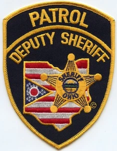 OHIO DEPUTY SHERIFF Patrol SHERIFF POLICE PATCH - Bild 1 von 1