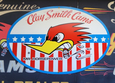 16" Clay Smith MR HORSEPOWER Metal sign HOT ROD Drag Racing NHRA Gasser Dragster
