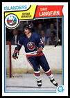 1983-84 O-Pee-Chee #11 Dave Langevin New York Islanders Hockey Card