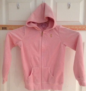 Girl's 6x Juicy Couture Pink Hoodie - Picture 1 of 12