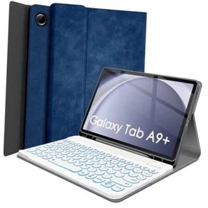 Backlit Keyboard Case for Samsung Galaxy Tab A9 Plus 11 Inch 2023 (SM - Picture 1 of 8